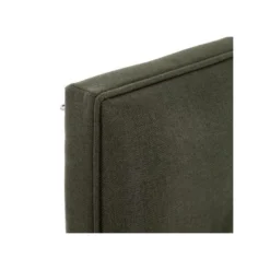 Tête De Lit Tapissée 155 Cm Bois/Tissu Vert Foncé - PINADA -Sominova Soldes Boutique tete de lit et pont de lit 17627493