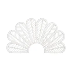 Tête De Lit 100 Cm Rotin/Blanc- VAYINA