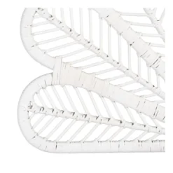 Tête De Lit 100 Cm Rotin/Blanc- VAYINA -Sominova Soldes Boutique tete de lit et pont de lit 17627551