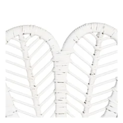 Tête De Lit 100 Cm Rotin/Blanc- VAYINA -Sominova Soldes Boutique tete de lit et pont de lit 17627555