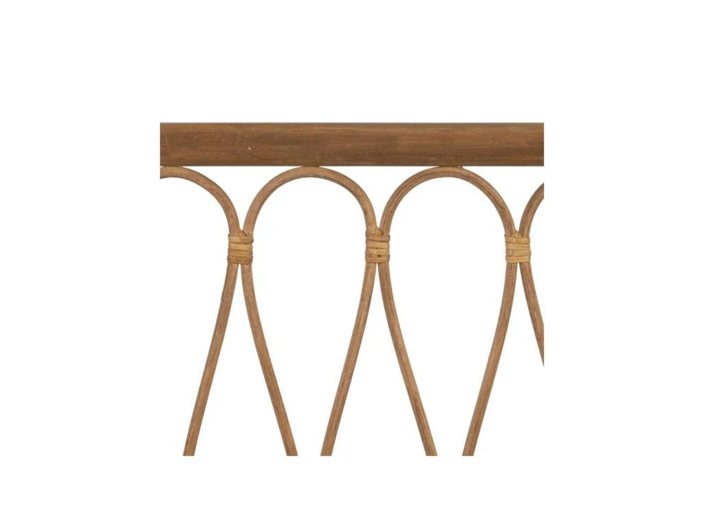 Tête De Lit Rectangulaire 160 Cm Rotin/Bois - JUANA 5 Tête De Lit Rectangulaire 160 Cm Rotin/Bois - JUANA – Image 3