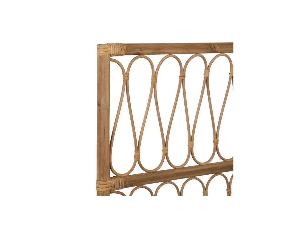 Tête De Lit Rectangulaire 160 Cm Rotin/Bois - JUANA 8 Tête De Lit Rectangulaire 160 Cm Rotin/Bois - JUANA – Image 6