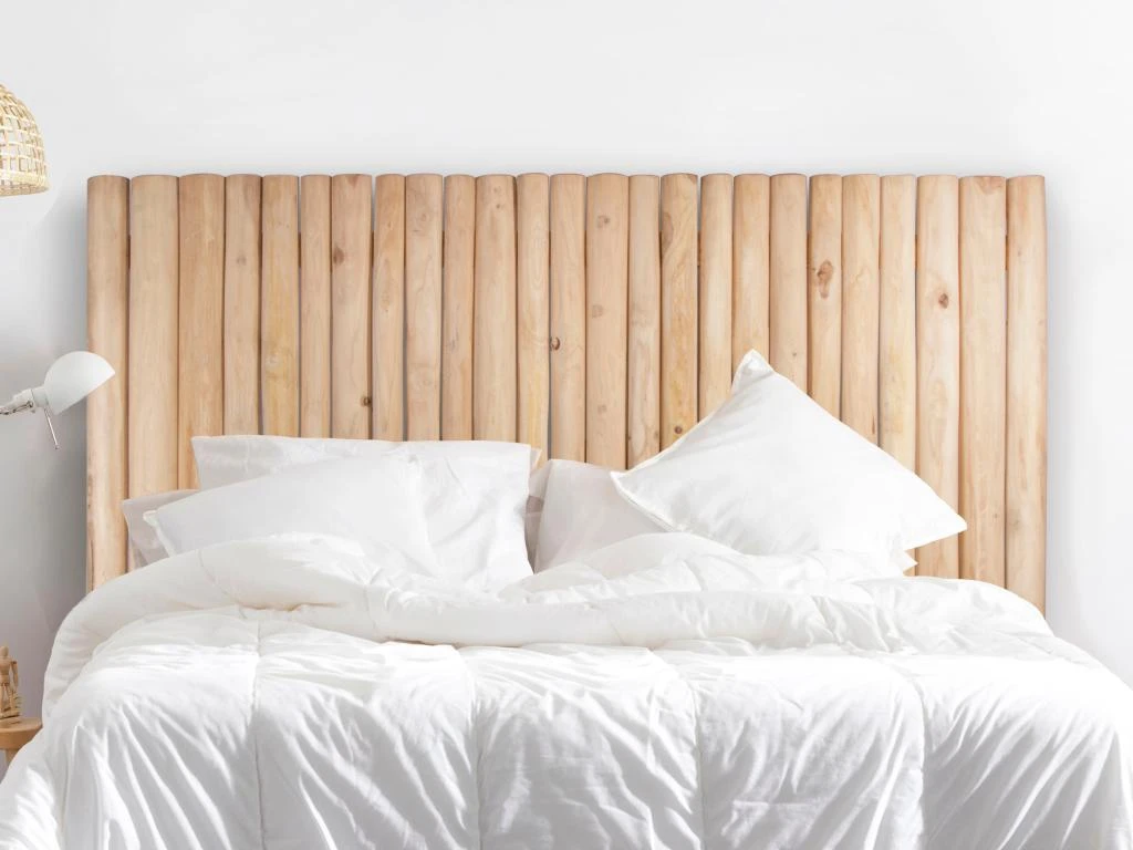 Tête De Lit 170 Cm - Branches De Teck - Naturel - LITTORAL II 4 Tête De Lit 170 Cm - Branches De Teck - Naturel - LITTORAL II – Image 2