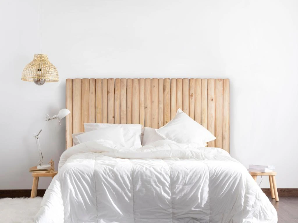 Tête De Lit 170 Cm - Branches De Teck - Naturel - LITTORAL II 3 Tête De Lit 170 Cm - Branches De Teck - Naturel - LITTORAL II