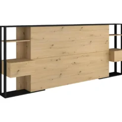 Tête De Lit Avec Niches Et Chevets Pour Lit 140/160 Morpheus