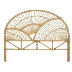 Tête De Lit 160 Cm - Rotin - Naturel - EFELA -Sominova Soldes Boutique tete de lit et pont de lit 19224539
