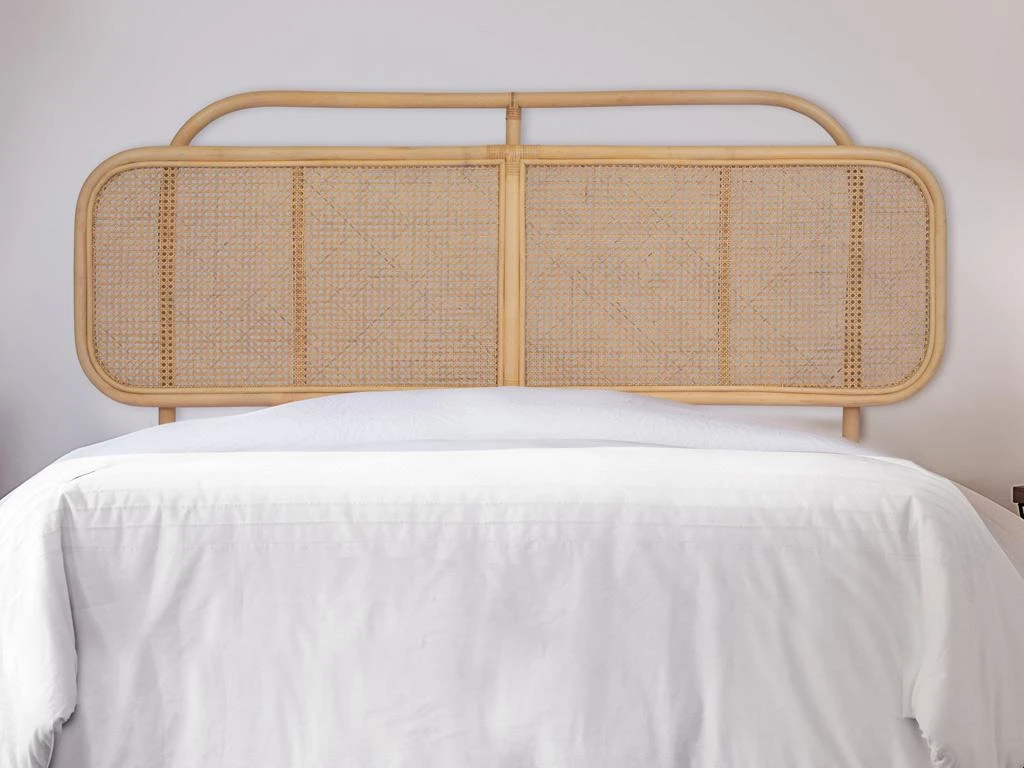 Tête De Lit 160 Cm - Rotin - Naturel - ROUANA 4 Tête De Lit 160 Cm - Rotin - Naturel - ROUANA – Image 2