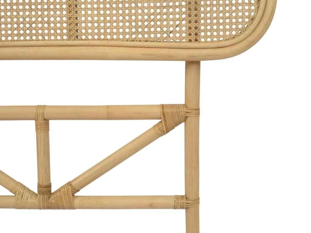 Tête De Lit 160 Cm - Rotin - Naturel - ROUANA 8 Tête De Lit 160 Cm - Rotin - Naturel - ROUANA – Image 6