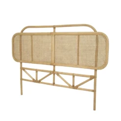 Tête De Lit 160 Cm - Rotin - Naturel - ROUANA 12 Tête De Lit 160 Cm - Rotin - Naturel - ROUANA -Sominova Soldes Boutique tete de lit et pont de lit 19334419