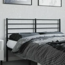 Tête De Lit Métal Noir 160 Cm -Sominova Soldes Boutique tete de lit et pont de lit 19876725