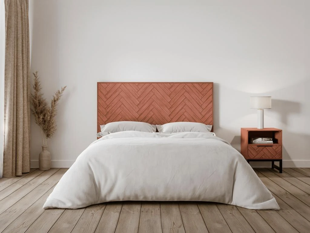 Tête De Lit 170 Cm - Bois D'acacia Et Métal - Naturel Et Noir - VEDILA 3 Tête De Lit 170 Cm - Bois D'acacia Et Métal - Naturel Et Noir - VEDILA