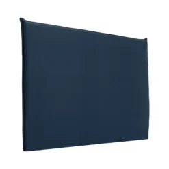 Tête De Lit 160 Cm - Velours - Bleu Nuit - AMBRILIA -Sominova Soldes Boutique tete de lit et pont de lit 20021179