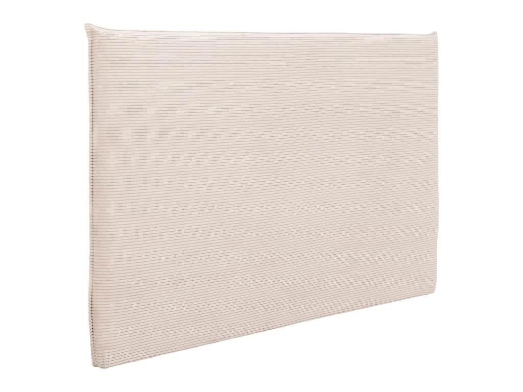 Tête De Lit 160 Cm - Velours Côtelé - Beige - AMBRILIA 5 Tête De Lit 160 Cm - Velours Côtelé - Beige - AMBRILIA – Image 3