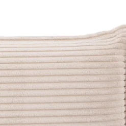 Tête De Lit 180 Cm - Velours Côtelé - Beige - AMBRILIA -Sominova Soldes Boutique tete de lit et pont de lit 20021253