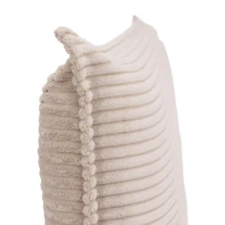 Tête De Lit 180 Cm - Velours Côtelé - Beige - AMBRILIA -Sominova Soldes Boutique tete de lit et pont de lit 20021255