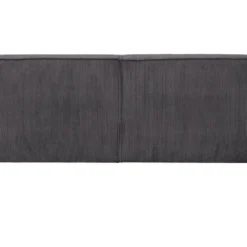Tête De Lit 220 Cm - Velours Côtelé - Gris Anthracite - TIMANO De Pascal Morabito -Sominova Soldes Boutique tete de lit et pont de lit 20126025