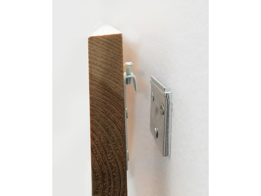 Tête De Lit En Bois Chêne Foncé 'Boussole' 160x80cm 6 Tête De Lit En Bois Chêne Foncé 'Boussole' 160x80cm – Image 4