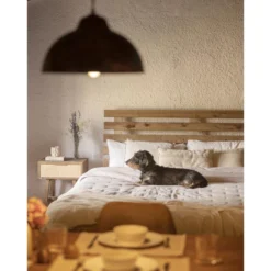 Tête De Lit Bruma Chêne Foncé 200x73cm -Sominova Soldes Boutique tete de lit et pont de lit 20928321