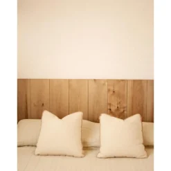 Tête De Lit En Bois Flandes II Chêne Foncé 200x80cm -Sominova Soldes Boutique tete de lit et pont de lit 20928463