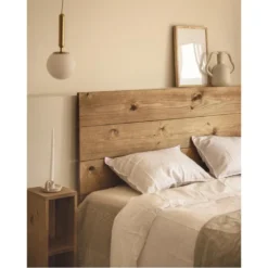Tête De Lit En Bois Flandes Chêne Foncé 200x80cm 10 Tête De Lit En Bois Flandes Chêne Foncé 200x80cm -Sominova Soldes Boutique tete de lit et pont de lit 20928797