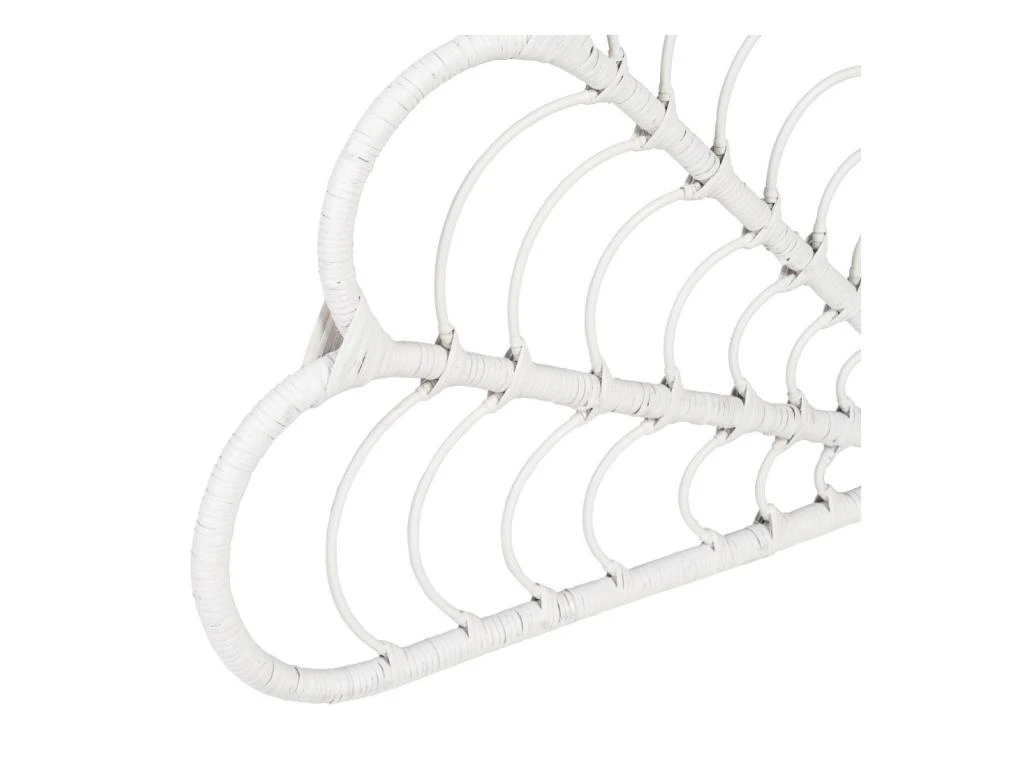 Tête De Lit 160 Cm Rotin/Blanc- ALMINIA 6 Tête De Lit 160 Cm Rotin/Blanc- ALMINIA – Image 4