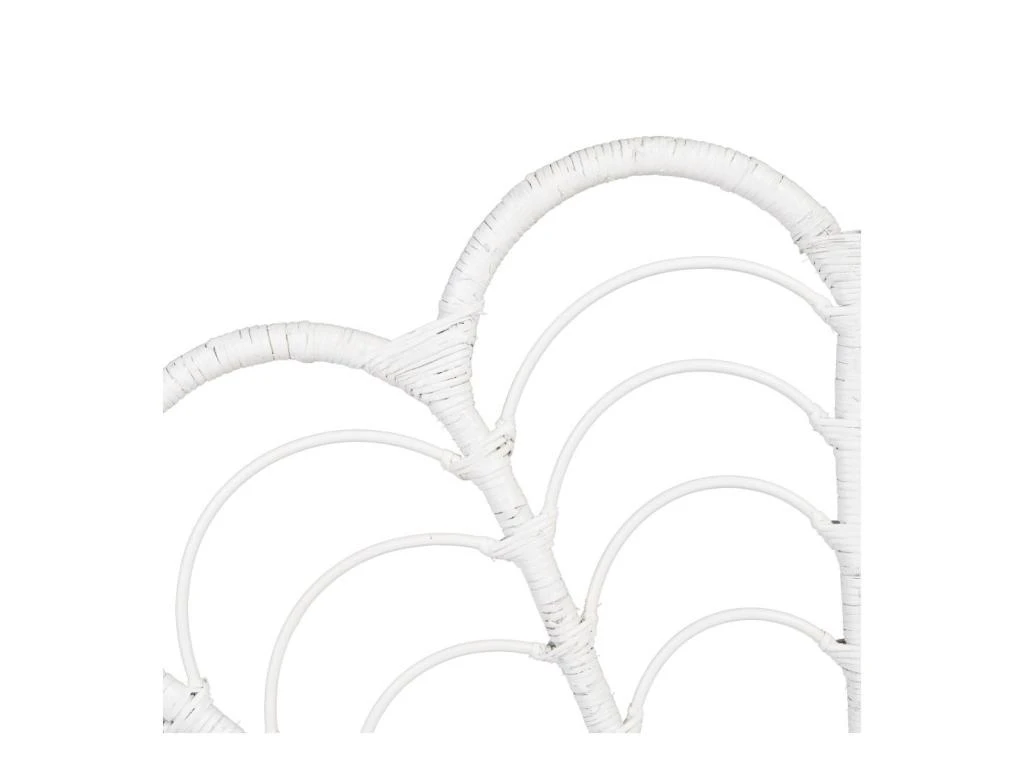 Tête De Lit 160 Cm Rotin/Blanc- ALMINIA 7 Tête De Lit 160 Cm Rotin/Blanc- ALMINIA – Image 5