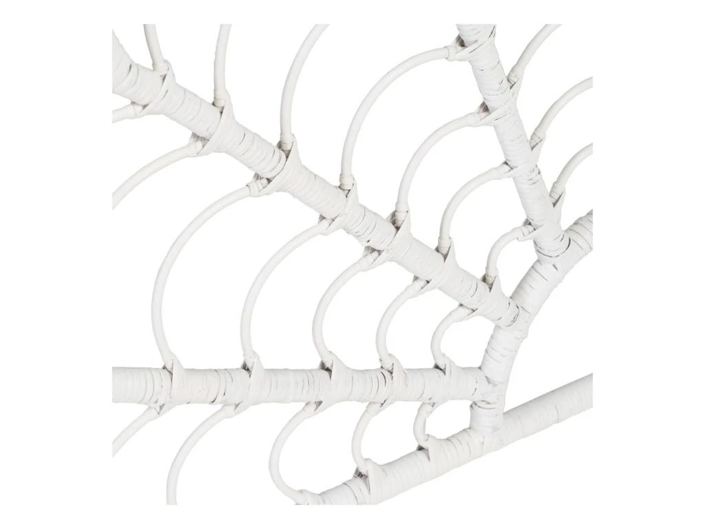 Tête De Lit 160 Cm Rotin/Blanc- ALMINIA 8 Tête De Lit 160 Cm Rotin/Blanc- ALMINIA – Image 6