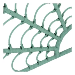 Tête De Lit 160 Cm Rotin/Vert - ALMINIA -Sominova Soldes Boutique tete de lit et pont de lit 20939691