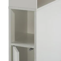 Tête De Lit Zeus 145 Cm Blanc, 2 Portes 9 Trous -Sominova Soldes Boutique tete de lit et pont de lit 20981719