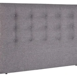 Tête De Lit Prestige Piqué Argenté 200 - Epeda