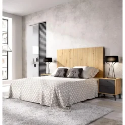 Tête De Lit Dlinar, Tête De Lit Pour Chambre Double, Tête De Lit Double Avec 2 Tables De Chevet, 244x37h127 Cm, Chêne Et Anthracite Et Anthracite 8 Tête De Lit Dlinar, Tête De Lit Pour Chambre Double, Tête De Lit Double Avec 2 Tables De Chevet, 244x37h127 Cm, Chêne Et Anthracite Et Anthracite -Sominova Soldes Boutique tete de lit et pont de lit 22872545