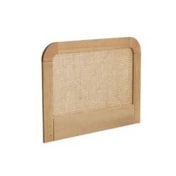 Tête De Lit SMOOTHCLOUD 90 Cm En Cannage Et Bois Naturel -Sominova Soldes Boutique tete de lit et pont de lit 22889815
