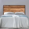 Tête De Lit 170 Cm HARLEM - Bois De Manguier Et Métal -Sominova Soldes Boutique tete de lit et pont de lit 488177