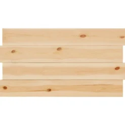 Tête De Lit En Bois Flandes III Naturel 120x60cm