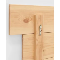 Tête De Lit En Bois Flandes III Naturel 120x60cm 7 Tête De Lit En Bois Flandes III Naturel 120x60cm -Sominova Soldes Boutique tete de lit et pont de lit 8827983