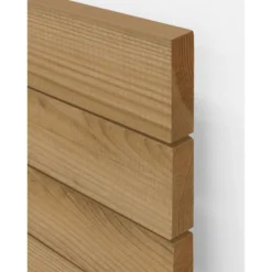 Tête De Lit Cairo Horizontale Chêne Foncé 200x80cm -Sominova Soldes Boutique tete de lit et pont de lit 8828105