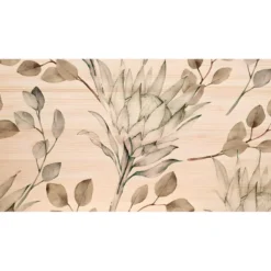 Tête De Lit Naturelle 'Branches Protea Tons Bistres' 105x80cm