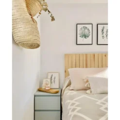 Tête De Lit Cairo Verticale Naturelle 100x60cm -Sominova Soldes Boutique tete de lit et pont de lit 8828639