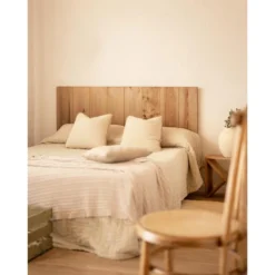 Tête De Lit En Bois Flandes II Chêne Foncé 80x60cm 14 Tête De Lit En Bois Flandes II Chêne Foncé 80x60cm -Sominova Soldes Boutique tete de lit et pont de lit 8828757