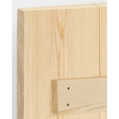 Tête De Lit En Bois Flandes II Naturel 80x60cm 13 Tête De Lit En Bois Flandes II Naturel 80x60cm -Sominova Soldes Boutique tete de lit et pont de lit 8829175