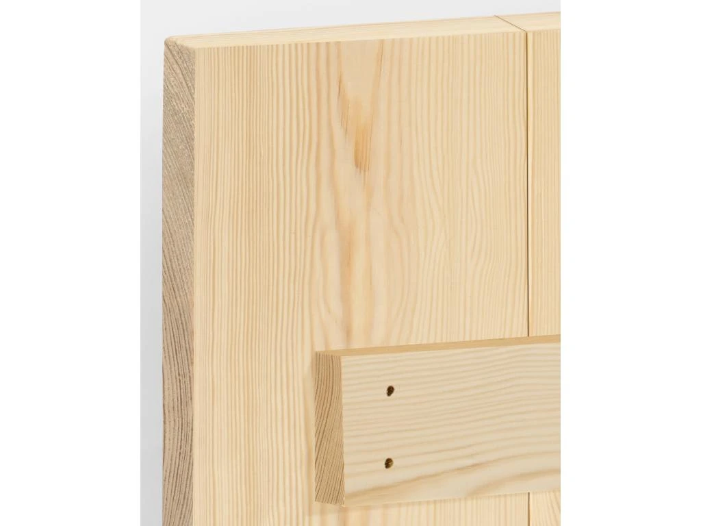 Tête De Lit En Bois Flandes II Naturel 80x60cm 8 Tête De Lit En Bois Flandes II Naturel 80x60cm – Image 6