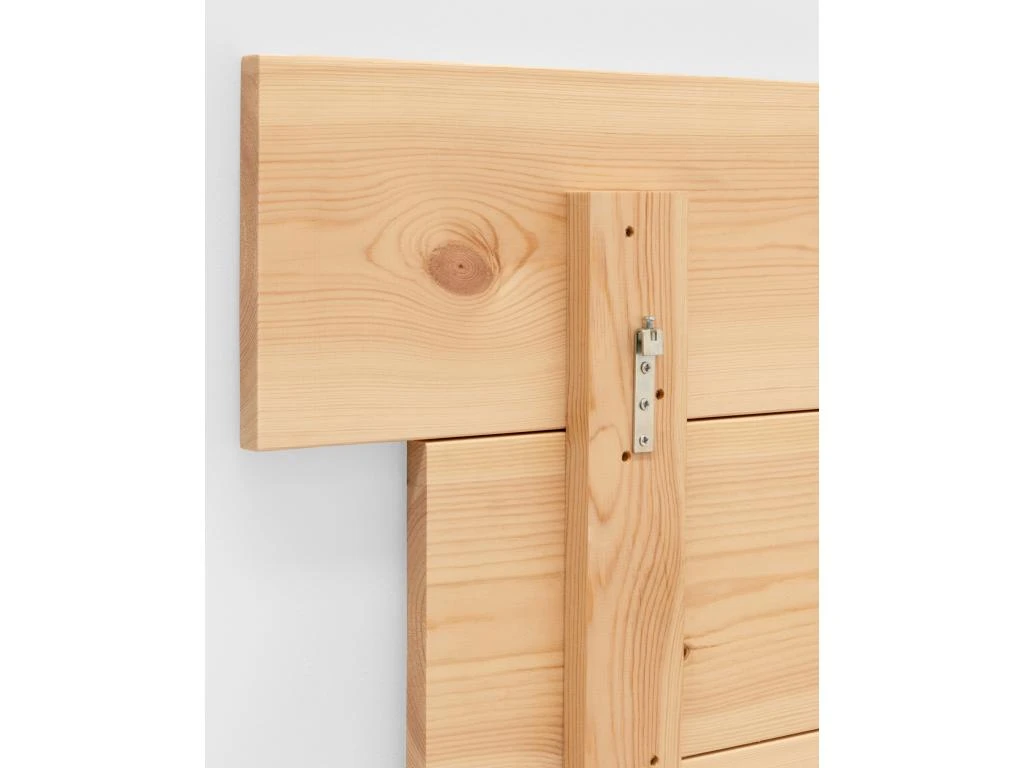 Tête De Lit En Bois Flandes III Naturel 200x80cm 5 Tête De Lit En Bois Flandes III Naturel 200x80cm – Image 3