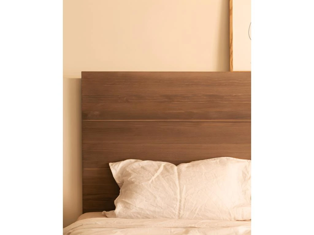 Tête De Lit En Bois Chêne Foncé 150x80cm 7 Tête De Lit En Bois Chêne Foncé 150x80cm – Image 5