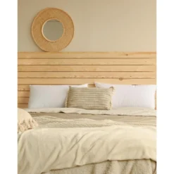 Tête De Lit Cairo Horizontale Naturelle 160x80cm -Sominova Soldes Boutique tete de lit et pont de lit 8830727