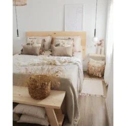 Tête De Lit En Bois Flandes Naturel 200x80cm 9 Tête De Lit En Bois Flandes Naturel 200x80cm -Sominova Soldes Boutique tete de lit et pont de lit 8830739