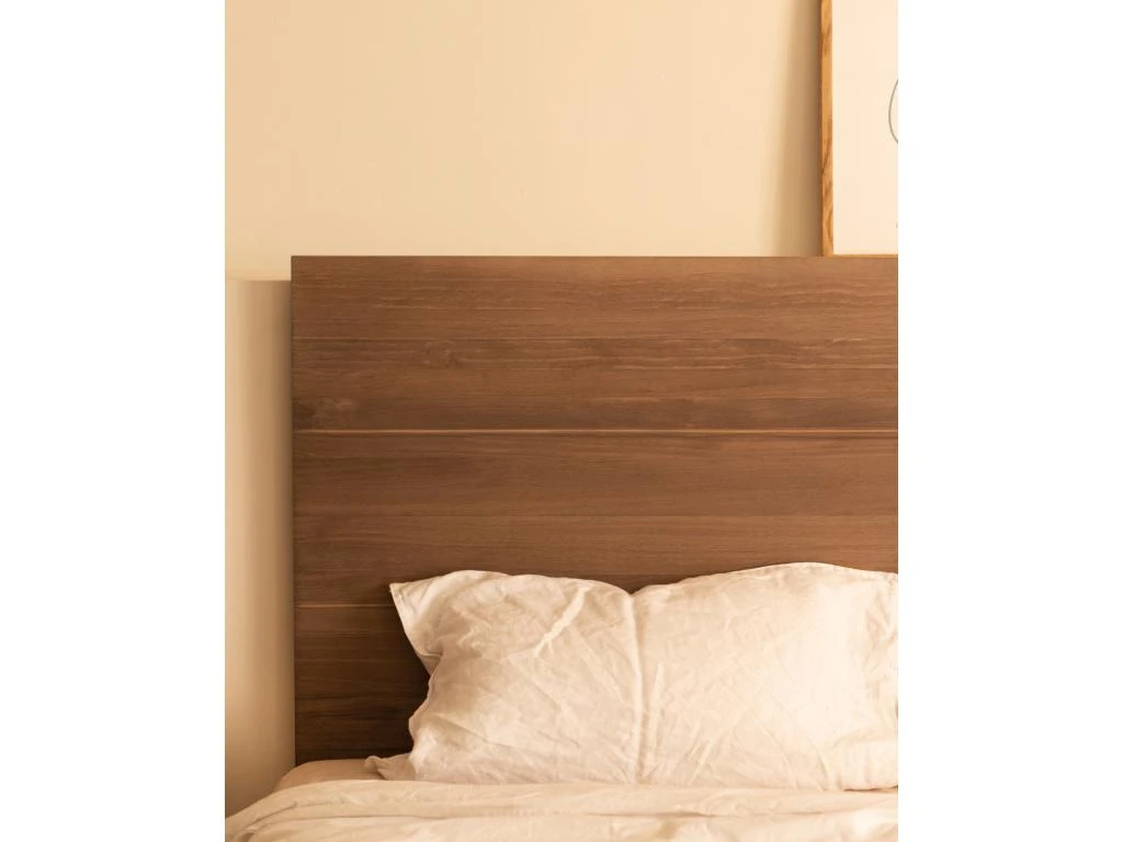 Tête De Lit En Bois Chêne Foncé 180x80cm 7 Tête De Lit En Bois Chêne Foncé 180x80cm – Image 5