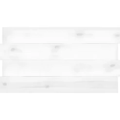 Tête De Lit En Bois Flandes III Blanc 140x80cm