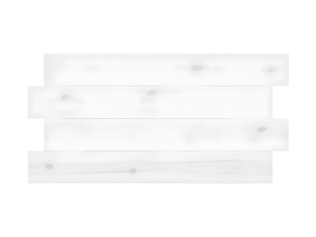 Tête De Lit En Bois Flandes III Blanc 140x80cm 3 Tête De Lit En Bois Flandes III Blanc 140x80cm