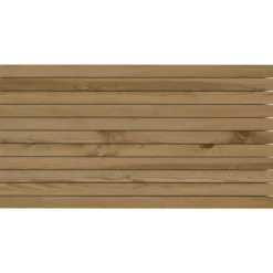 Tête De Lit Cairo Horizontale Chêne Foncé 100x60cm