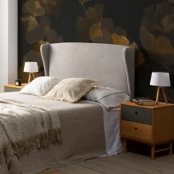 Tête De Lit Tapissée Munich Oreiller 140x60 Cm Couleur Gris 10 Tête De Lit Tapissée Munich Oreiller 140x60 Cm Couleur Gris -Sominova Soldes Boutique tete de lit et pont de lit 9158133